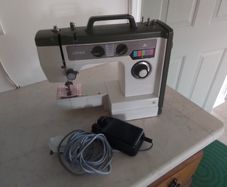 Jones Electric Sewing Machine.