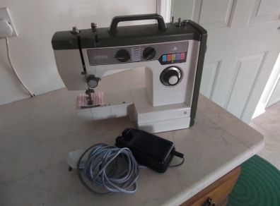 Jones Electric Sewing Machine.