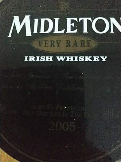 Middleton Whiskey box.