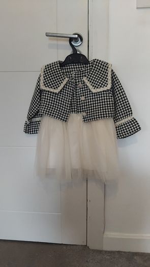 Girls dresses and Name It coat - age 2-3