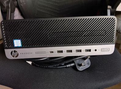 HP ProDesk 600 G3 SFF (i5 6th Gen) and power cable