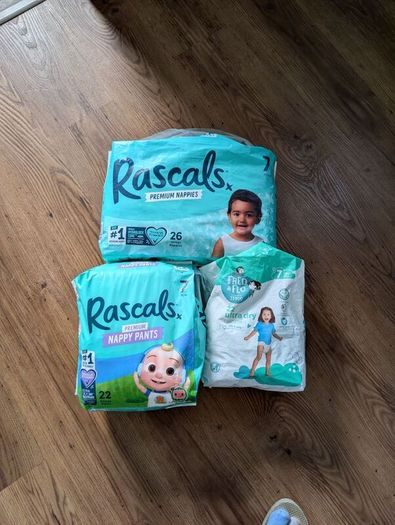 nappies size 5 and 7