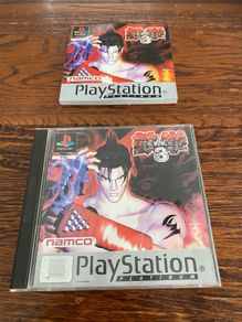 ps1 Tekken 3 - Box + manual only - no game