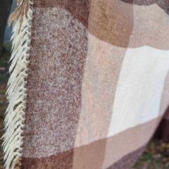 Vintage Wool/Mohair Blanket