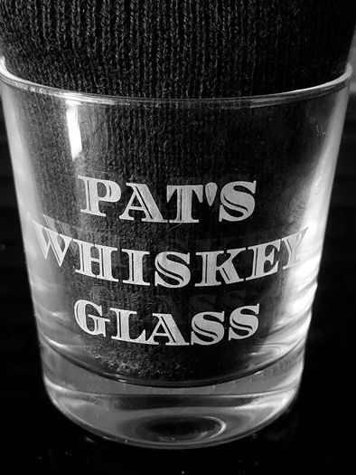Whiskey Gift Set with Personalised Whiskey Glass