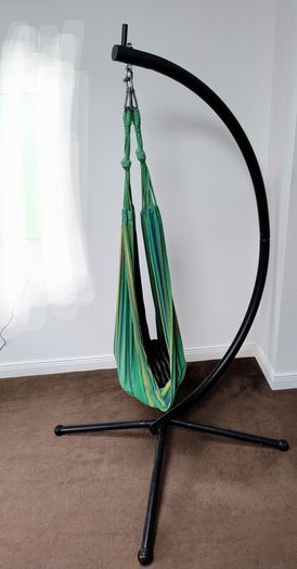 Heavy Duty Metal Frame Hammock Stand With Hanging Hammock / Sensory Regulation