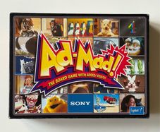 Ad-Mad! The Board Game with Added Video! - Complete 1990s Channel 4 Sony Edition