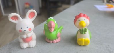 3 x Strawberry Shortcake Friends Pals A.G.C American Greetings Vintage Toys 1982 1981 same era as MLP G1 My Little Pony