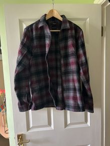 Long sleeve wool shirt