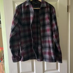 Long sleeve wool shirt