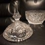 Stunning Vintage heavy Crystal Sweet/Cookie dish Image 5