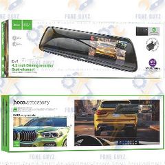 Hoco DashCam DV4 DualChannel Driving Recorder 1080P Front 720P Rear Night Vision