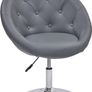Armchair Variety of Colours Height-Adjustable Synthetic Leather Club Armchair Cocktails Image 8