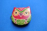 Lovely Leather Owl Purse