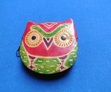 Lovely Leather Owl Purse