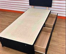 New Double, King And Superking Sizes Divan Beds Instock. Multiple Headboard Designs And Drawers Storage Available