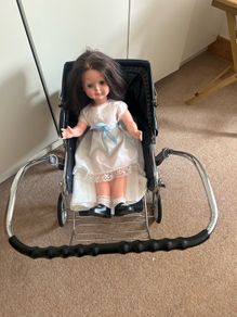 Vintage 1970s Dolls Pram