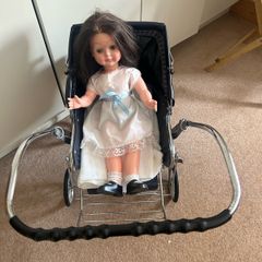 Vintage 1970s Dolls Pram