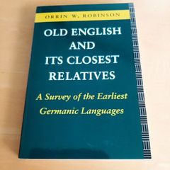 Old English and its closest relatives