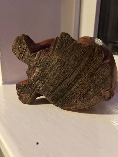 Indonesian Carved Wooden Bulldog
