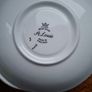 Six  Bone China Plates & 3 Saucers Image 3