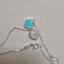 Double heart necklace Image 3