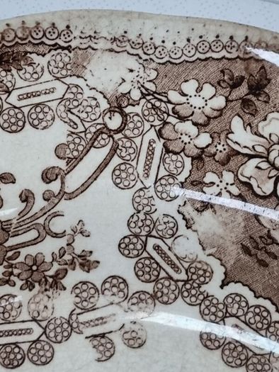 Victorian Pottery Meat Platter