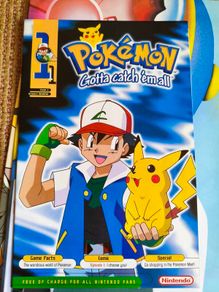 Pokemon comic issue 1 & poster