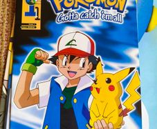 Pokemon comic issue 1 & poster