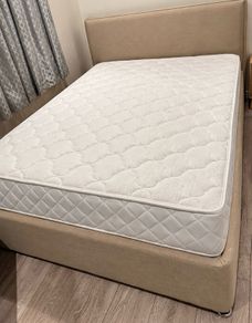 Double bed with mattress