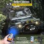 13500 LBS Electric Winch 12V 6120KG 13500LBS For 4X4 92FT Synthetic Trailer Ropes Towing Strap Image 6