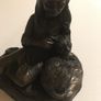 Figurine - Royal Tara Girl & Cat (bronze collection) Image 4