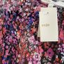 maje 100% silk floral dress layered dress Sz 38 - Fit 10UK - Rrp 295 BNWT Image 2