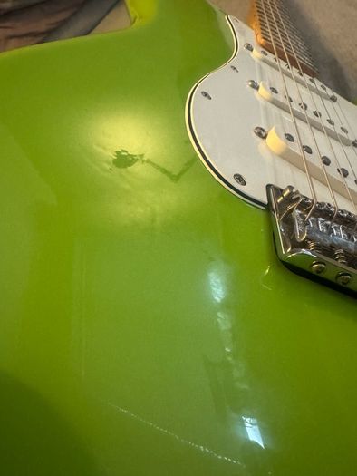 Fender Limited Edition Player Series Stratocaster in Electron green