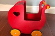 Moover wooden dolls pram