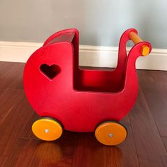 Moover wooden dolls pram