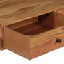 Wall Desk 90x40x170 cm Solid Acacia Wood Image 5
