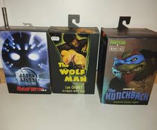 Neca Horror & TMNT Action Figures  35e Each