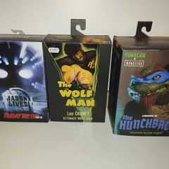 Neca Horror & TMNT Action Figures  35e Each