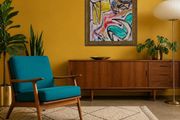 Original Abstract Painting Irish Art Mid Century Large Modern Irish abstract art