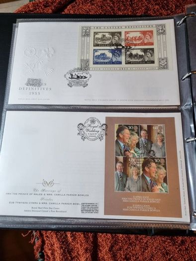 Mint UK FDC album
