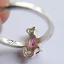 926 Sterling Silver Ring size L1/2 - 1,9g Image 7