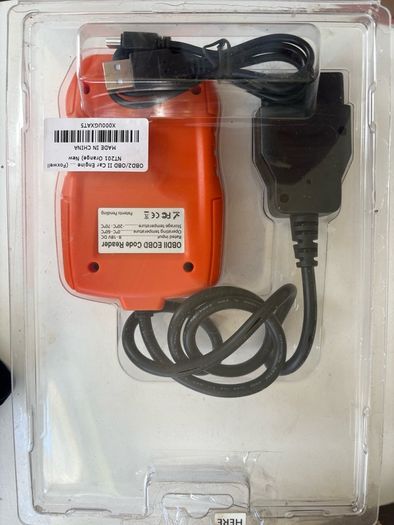 Foxwell car scanner.