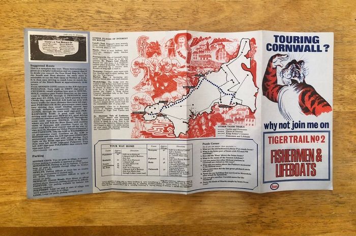 Vintage Esso UK Map & Travel Guides