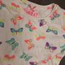 Girls butterfly top skirt outfit 7-8 Image 3