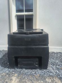 Coal timber bunker storage