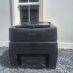 Coal timber bunker storage