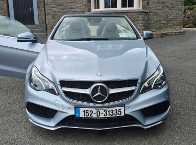 Mercedes E350 convertible