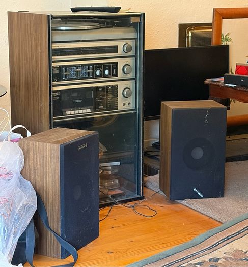 Hi-Fi Stereo System Vintage