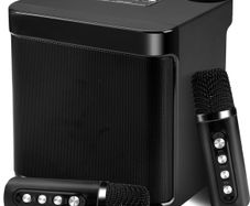 Portable Karaoke with 2 Microphone